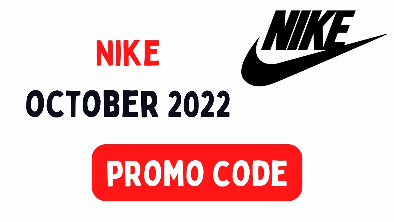 NEW! Nike Promo Code October 2022 Coupon Code Discount Code YouTube