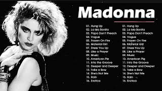 The Best Of Madonna Songs 2022 💕 Madonna Greatest Hits Full Album 💕 La Isla Bonita, Hung Up, ...