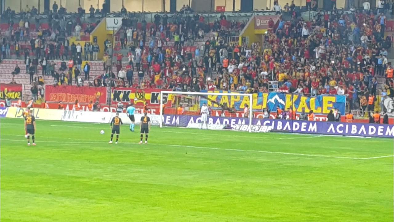 Kayserispor:3 Galatasaray:0 Dk:53 Mame Thiam (Penaltı) Tribün Çekimi ...
