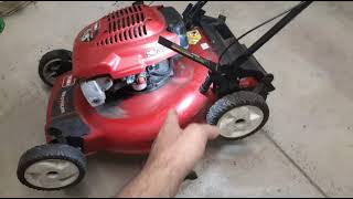Lawn mower idle and govenor problem on a Tecumseh motor