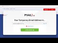 Mail1.io - Temporary Disposable Email chrome extension