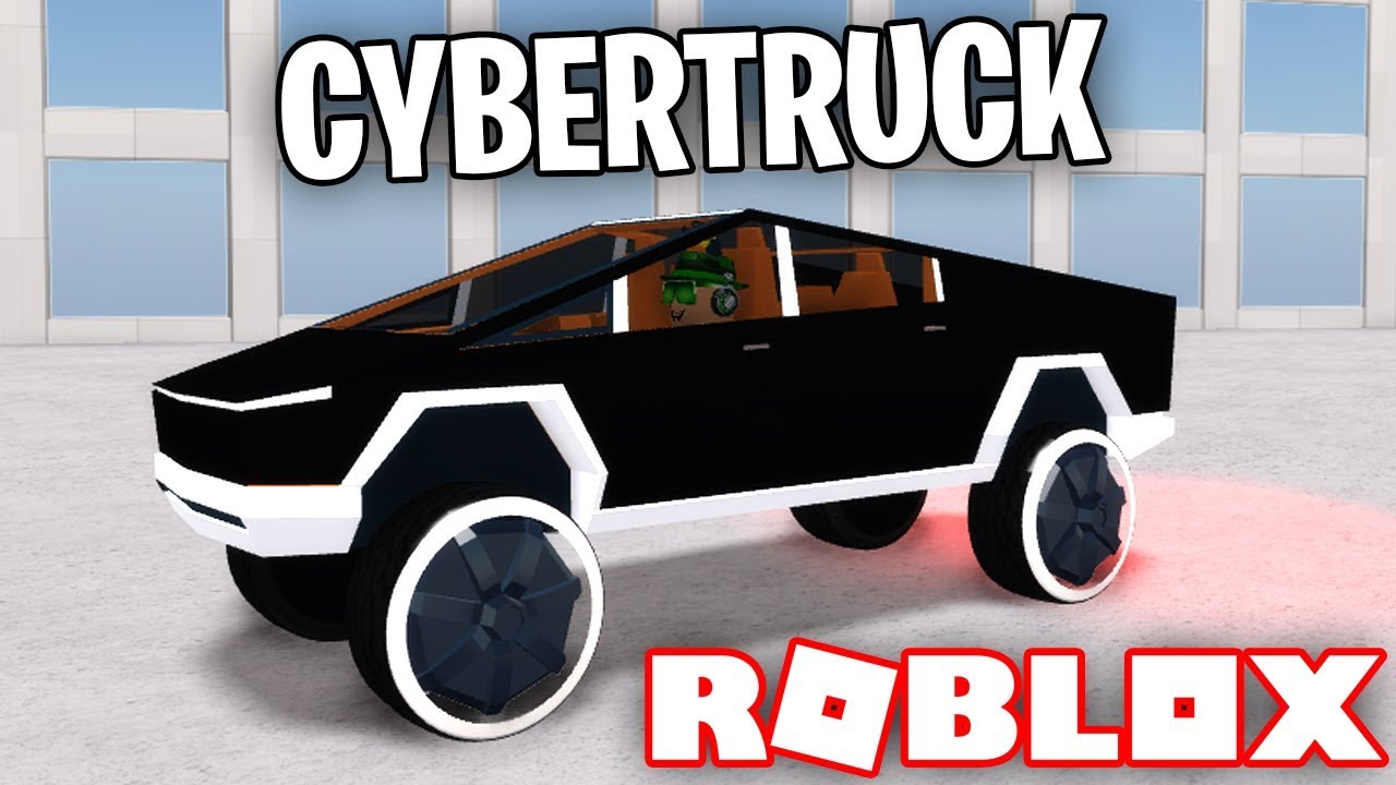 My Brand New Tesla Cybertruck In Roblox Vehicle Simulator Drag Races Car Stunts Youtube - roblox tesla