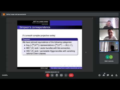 Adrian Langer--Non abelian