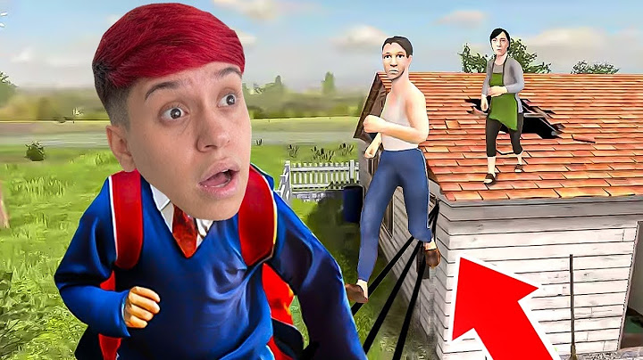 SECRET ESCAPE THROUGH THE SKY IN SCHOOL SIMULATOR!! (SCHOOLBOY RUNAWAY)