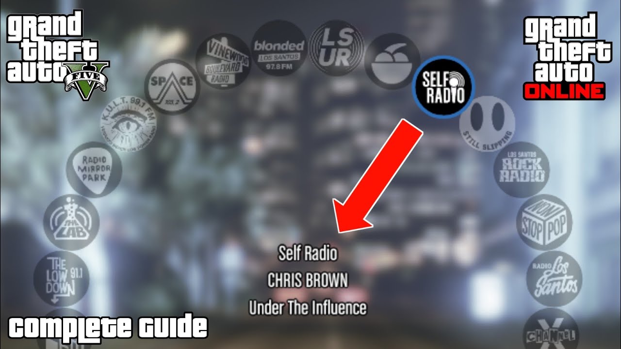 GTA V Online Self Radio Complete Guide