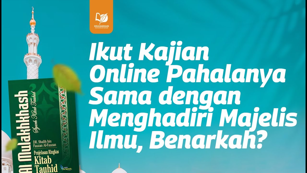 ⁣Ikut Kajian Online Pahalanya Sama dengan Menghadiri Majelis Ilmu, Benarkah?