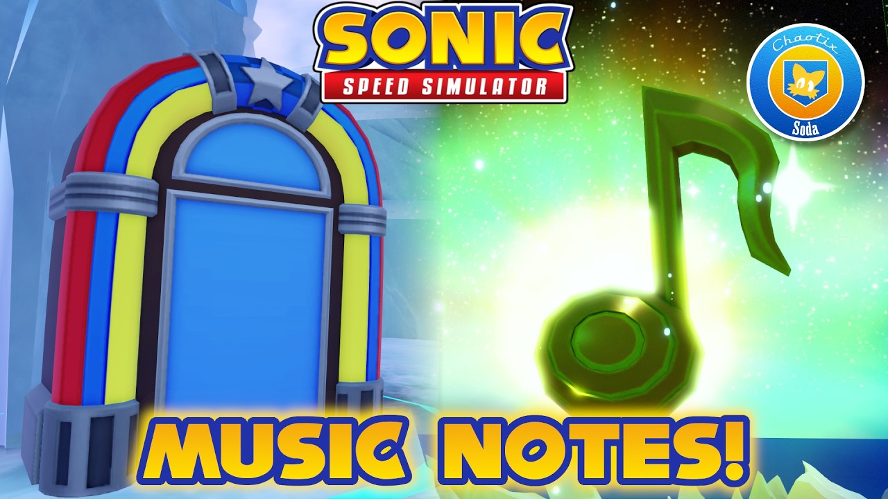 Sonic Music Note How to Find All 5 Cool Edge Music Notes in Sonic Speed Simulator - YouTube