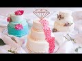 Cute MINI elegant WEDDING CAKES- Rosie's Dessert Spot