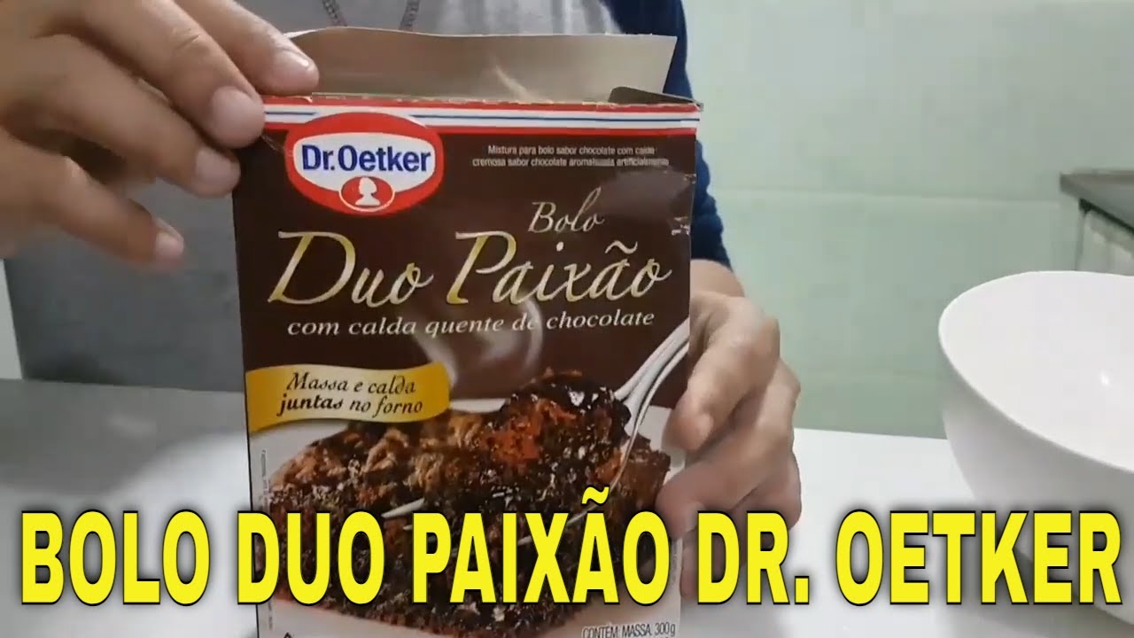 BOLO DUO PAIXÃO DR. OETKER