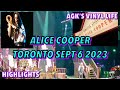 Alice Cooper Live : Toronto Sept 6 2023 (Freaks On Parade Tour) : Vinyl Community