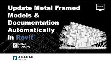 Updating Metal Framed Models & Documentation Automatically in Revit
