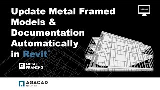 Updating Metal Framed Models & Documentation Automatically in Revit