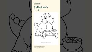 Choose a Bowl with Stompwick | Gentle Counting Game #Shorts