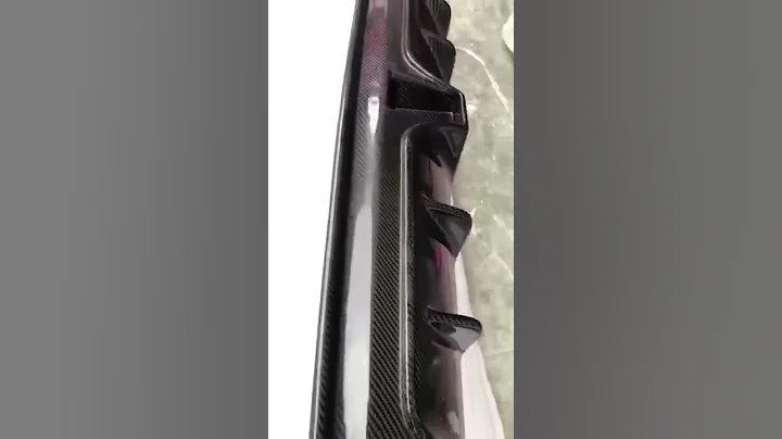 benz s-class w222 brabus rear lip