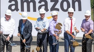 Amazon officially breaks ground in Orléans