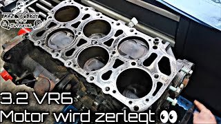 VW GOLF 4 IV R32 | Projekt | ' VR6 Motor zerlegen' | #2