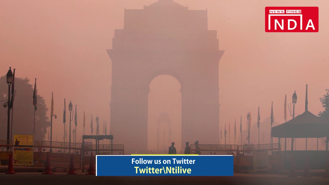 Delhi's visibility is less then 100m in winters. newspaper mockup