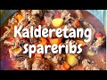How to cook Kalderetang Buto Buto (spareribs) | Spicy Calderetang baboy
