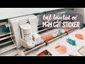 Review Máy Cắt Sticker Silhouette Potrait 3 // Happy Hidari