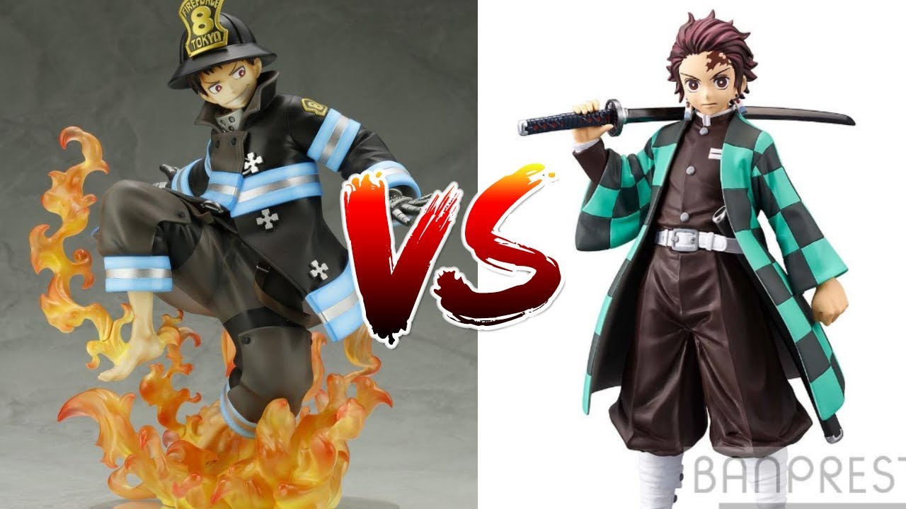 Figure Rant: Demon Slayer Vs Fire Force - YouTube