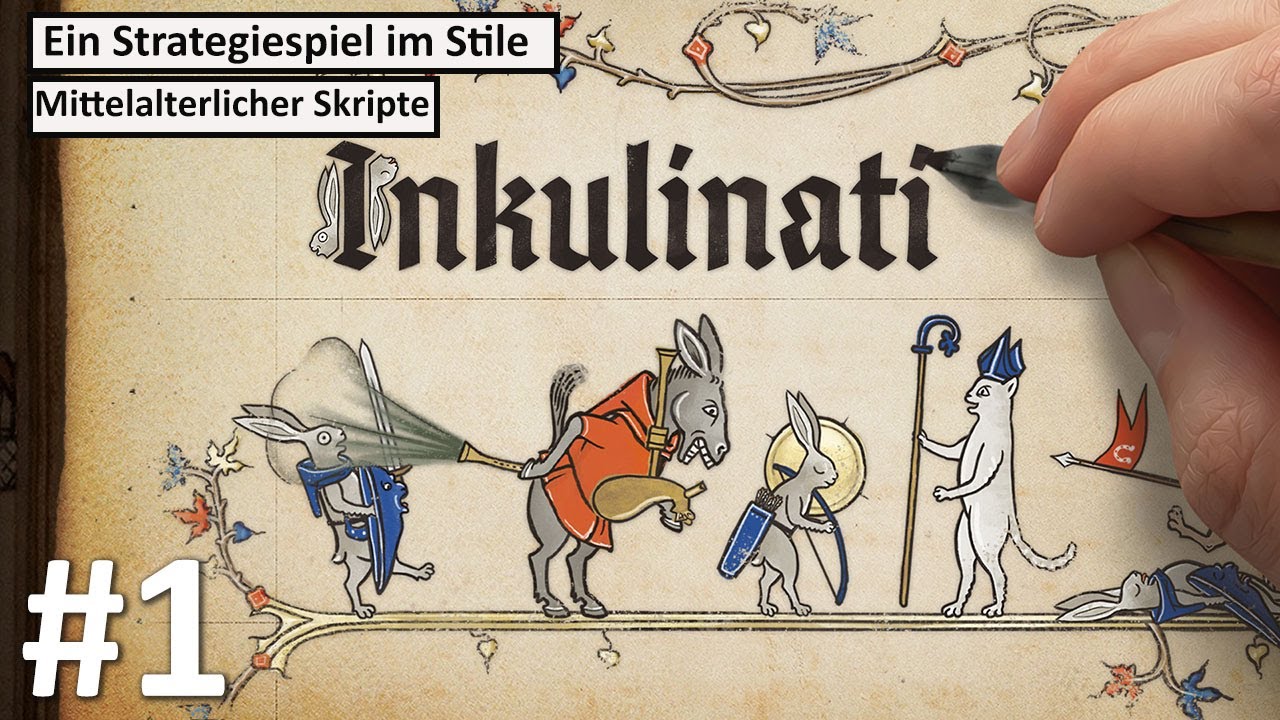 Ein Strategiespiel im Stile Mittelalterlicher Manuskripte | Inkulinati #1 | Deutsch | UwF