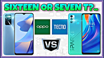 Oppo A16 vs Tecno Spark 7T | Specification | Comparison | Features | Price