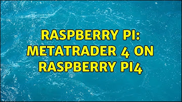 Raspberry Pi: metatrader 4 on raspberry pi4