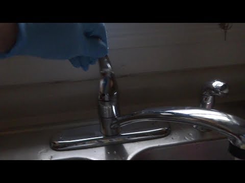 kitchen faucet making high pitched noise