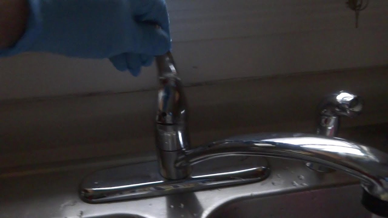 Kitchen Faucet Making High Pitched Noise Youtube