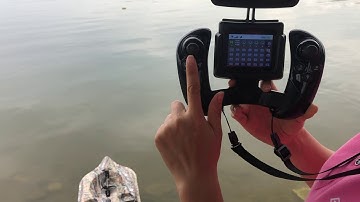 How to use auto sailing function-Boatman Fighter baitboat