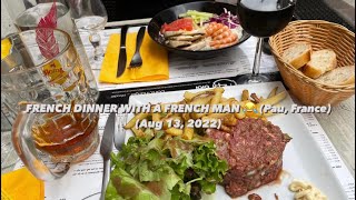 French Dinner With A French Dude 😂 (Pau, France)