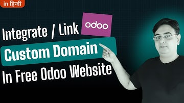 Odoo Website Custom Domain Kaise Connect Karein | Hindi Tutorial 2025