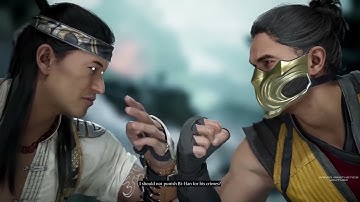 MK1 Scorpion Finds Out He Was Sub-Zero In Previous Timeline Scene (MK12 2023) Mortal kombat 1 PS5