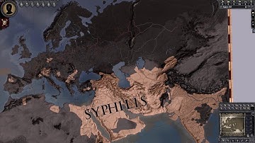 Crusader Kings 2: Total Disease Timelapse 2