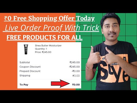 ₹0 Free Shopping Offer Today | Free T-shirt For All | Free Eggs Loot Trick | Free Online Shopping |