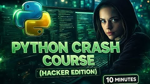 Full Python Course 2025 — Hacker Edition | 7-Minutes to PYTHON 😈🔥