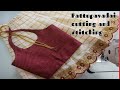 Pattu Pavadai Cutting And Stitching For Babies | Pattupavadai And Top for 1 to 2 year babies|Model:7