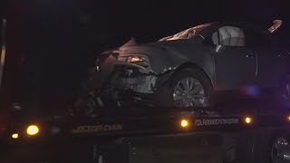 Driver hospitalized after car crash in Woodway