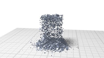 Chrono::Engine particle factory demo reel