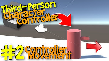 How to Make a Third Person Character Controller in Unity3D #2 | Controller Movement in 1 Minute