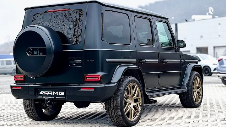 2025 MERCEDES-AMG G63 Performance BEST SPEC Black Magno & Gold