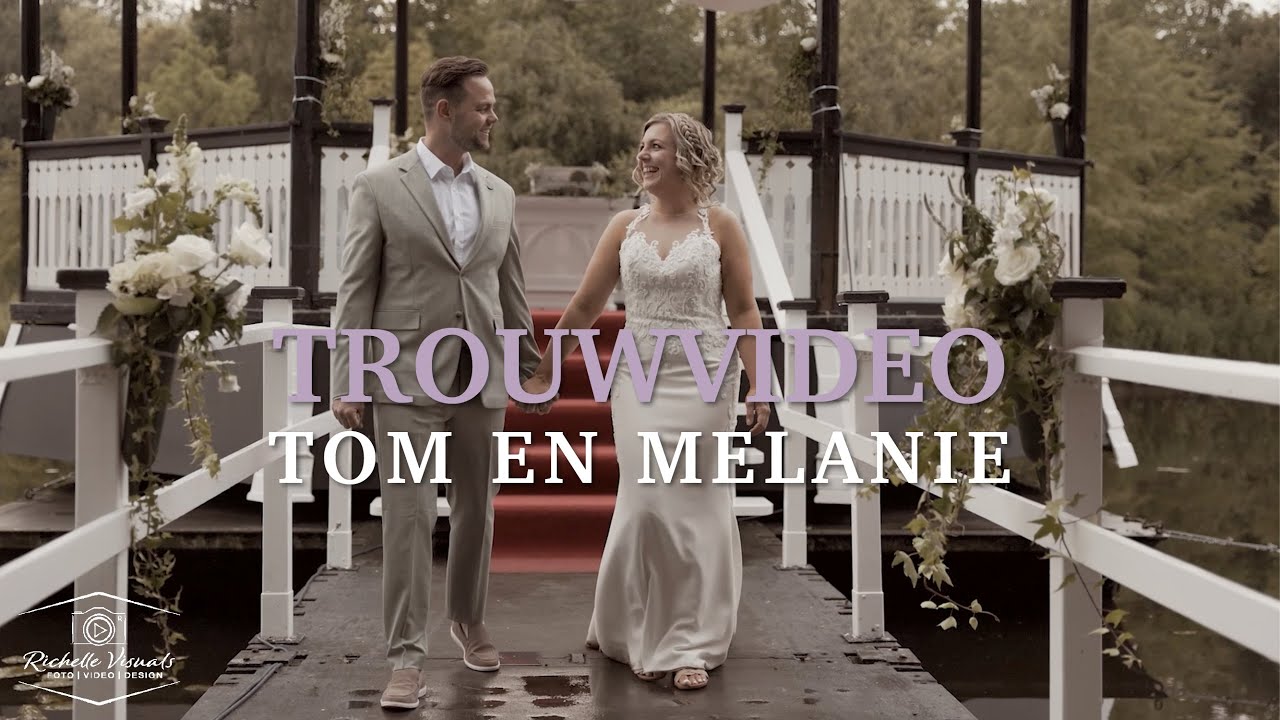 Trouwfilm Tom en Melanie - Buitenplaats de Houtmaat in Hengelo