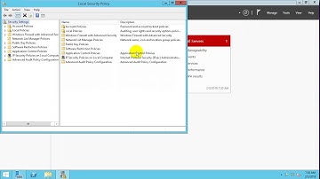 How to Disable Strong Password in Windows server 2012