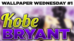 Wallpaper Wednesday #1 | FREE KOBE BRYANT WALLPAPER! | VOLT IS BACK!, Kobe Bryant Wallpaper Speedart | Amped Designs, Kobe Bryant Video Wallpaper with JellyLock Theme HD, Talking Tech with Kobe Bryant!, How To Get Every Default iOS Wallpaper Ever Made