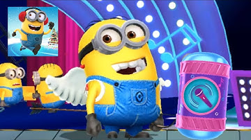Minion Rush Cupid NEW Quest Sing Out Prize Pod fullscreen gameplay Walkthrough ios / android