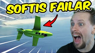 SOFTIS FAILAR MED FLYG OCH BLIR DNF | GTA 5