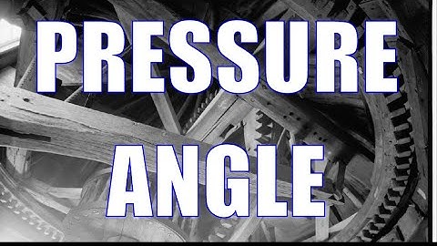 Pressure Angle Standard for Involute Gearing - 200 YEARS OLD!