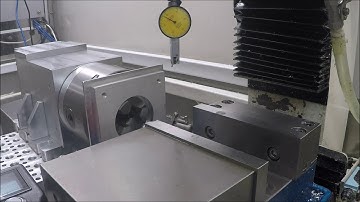 CHECKING THE ACCURACY OF THE 4TH AXIS CALIBRATION PART 1