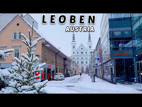 Leoben City Tour | Austria Travel Videos | 4K Videos |