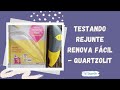 Testando Rejunte Renova Fácil - Quartzolit | SuperSis